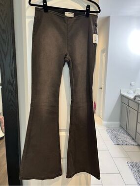 We The Free Black Flare Jeans - High Rise Wide Leg